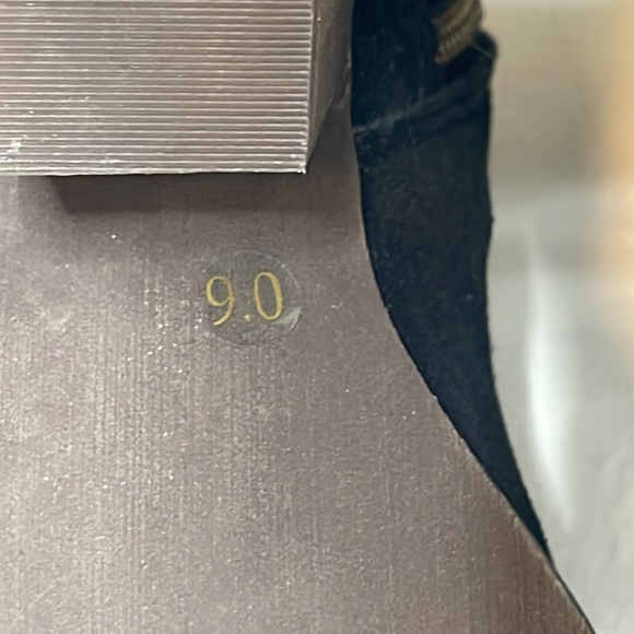 STEVE MADDEN FAULKNER BLACK SUEDE WESTERN FRINGED HEELED ANKLE BOOTS **NWOT** - Picture 13 of 13